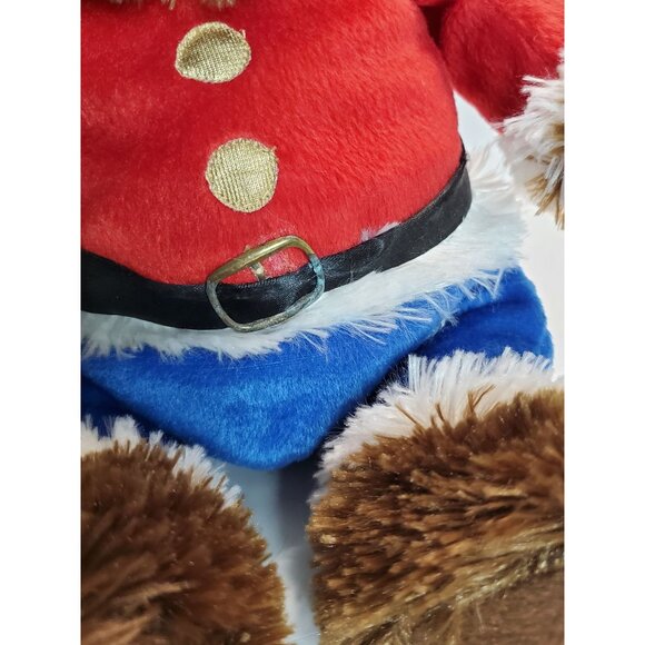 Sugar Loaf Coinstar Plush Teddy Bear Merry Xmas 2007 Soldier Red Blue Outfit - Picture 3 of 12